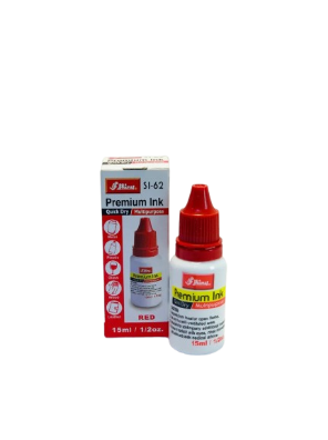 Shiny Stamp Pad Ink Red 15 ml sI-62