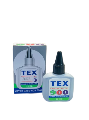 Tex Stamp Pad Ink Black Colour 28cc