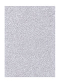 SELF ADHESIVE FOAM  GLITTER SHEET 50X70 SILVER