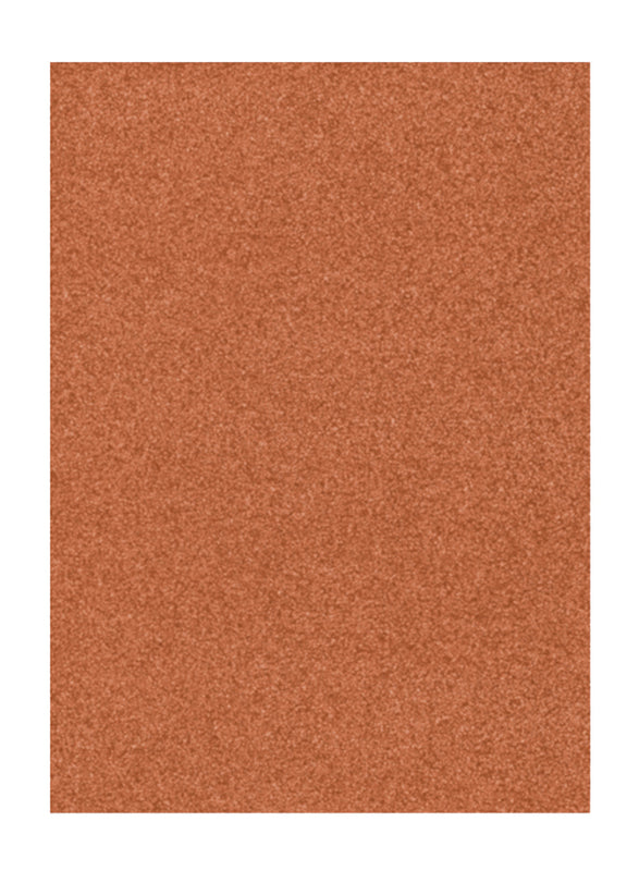 EVA FOAM GLITTER SHEET 50X70 ORANGE