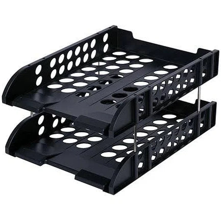 Deli -Tier Document Tray - Black (pc)